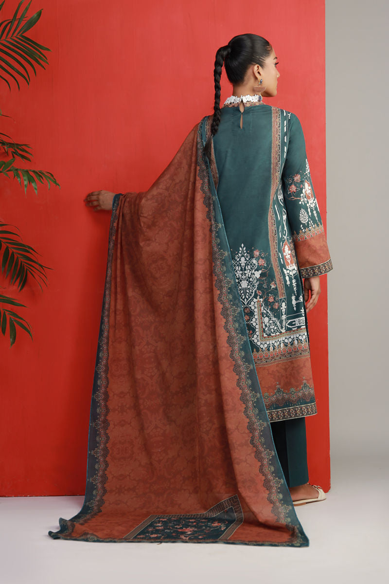 Shamaeel Ansari | Gulrang Lawn | Gulrang-06 -  SHA  - Original Designer Dress - House of Maryam