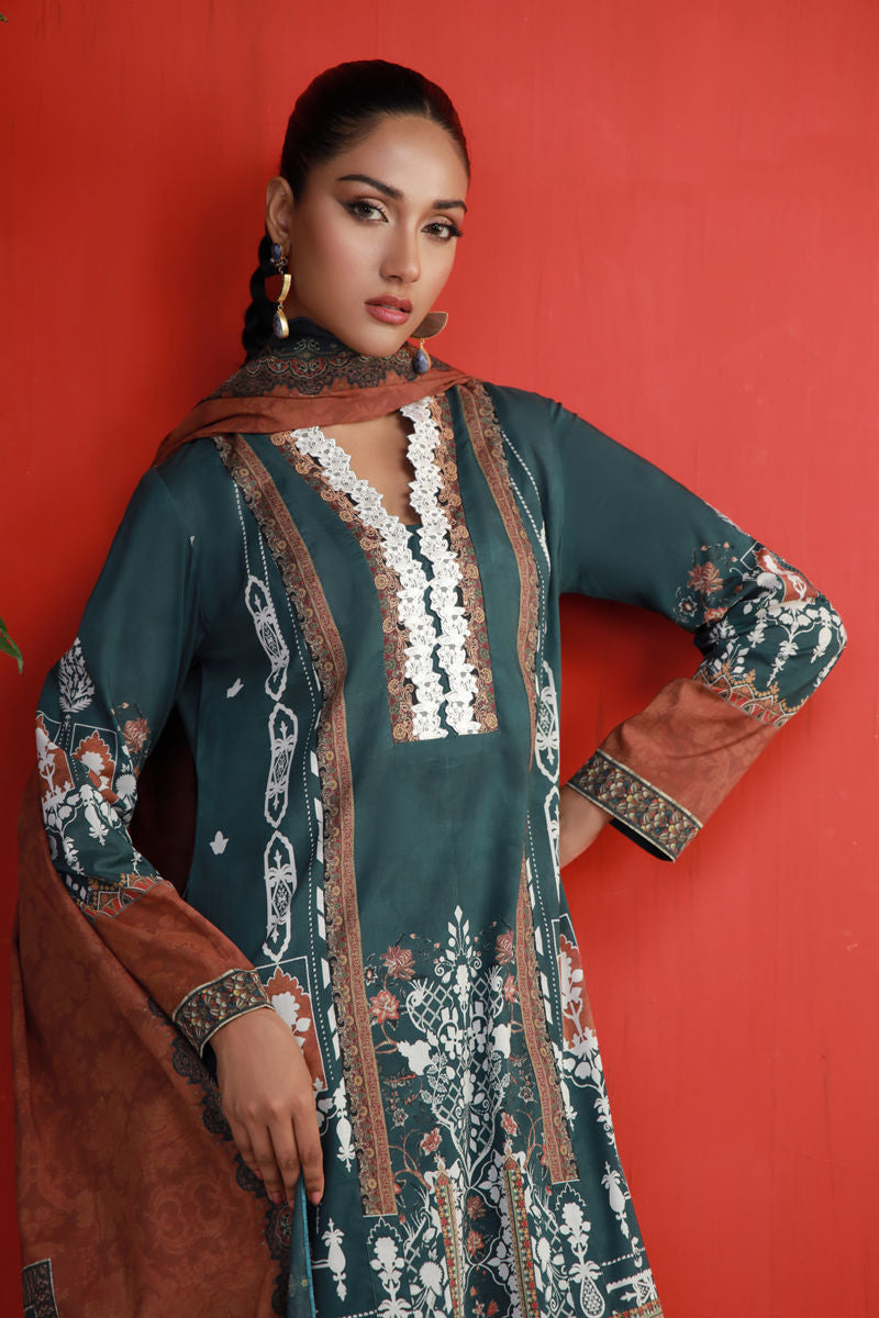 Shamaeel Ansari | Gulrang Lawn | Gulrang-06 -  SHA  - Original Designer Dress - House of Maryam