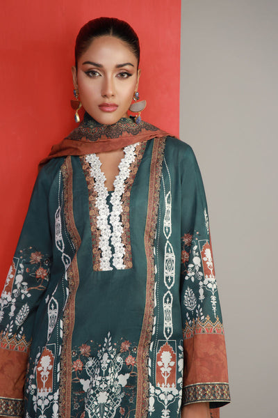 Shamaeel Ansari | Gulrang Lawn | Gulrang-06 -  SHA  - Original Designer Dress - House of Maryam