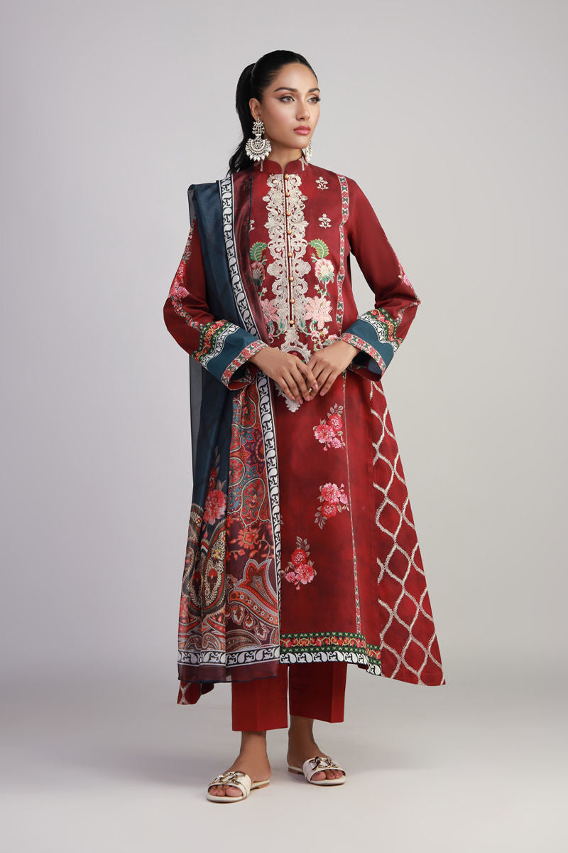 Shamaeel Ansari | Gulrang Lawn | Gulrang-07 -  Shamaeel Ansari Ladies Clothes - Original Designer Dress - House of Maryam