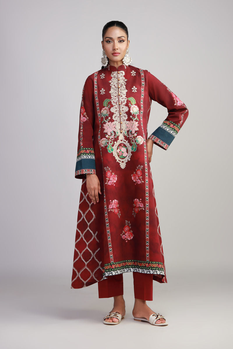 Shamaeel Ansari | Gulrang Lawn | Gulrang-07 -  Shamaeel Ansari Ladies Clothes - Original Designer Dress - House of Maryam