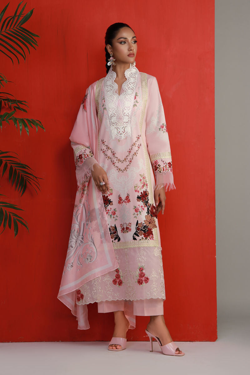 Shamaeel Ansari | Gulrang Lawn | Gulrang-08 -  Shamaeel Ansari Ladies Clothes - Original Designer Dress - House of Maryam