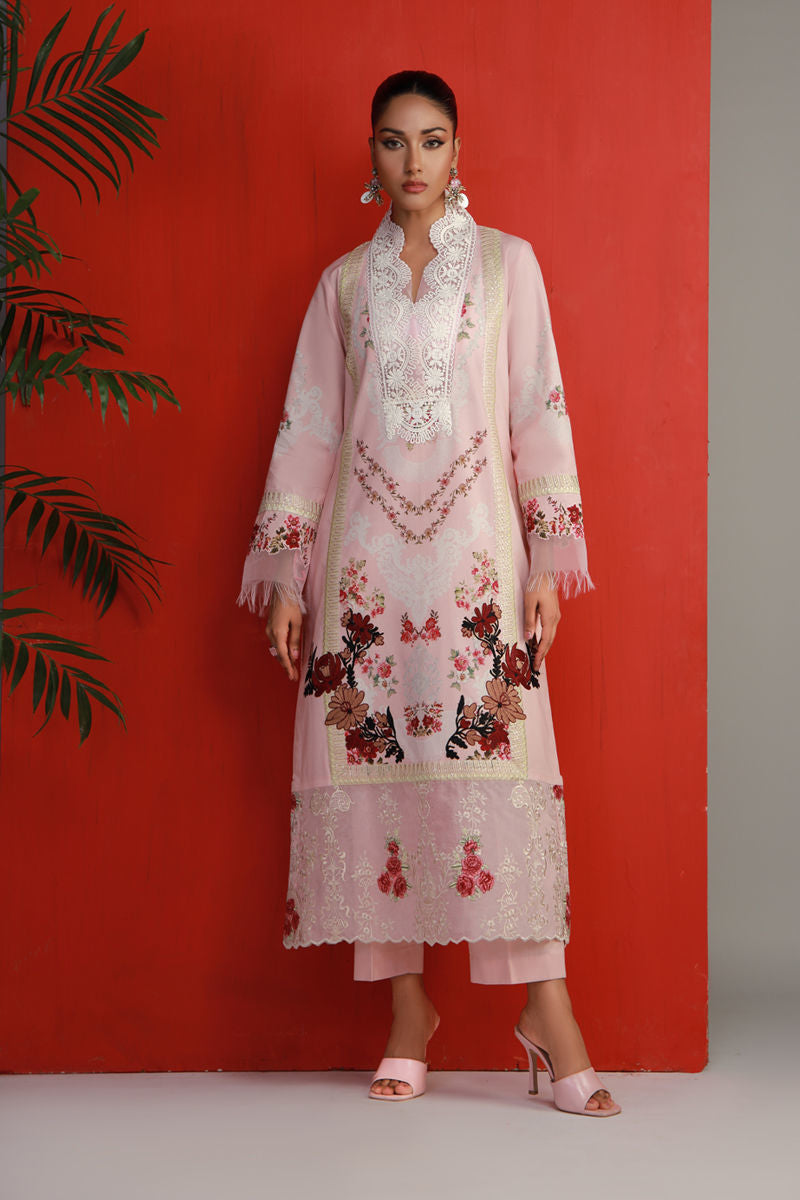 Shamaeel Ansari | Gulrang Lawn | Gulrang-08 -  Shamaeel Ansari Ladies Clothes - Original Designer Dress - House of Maryam