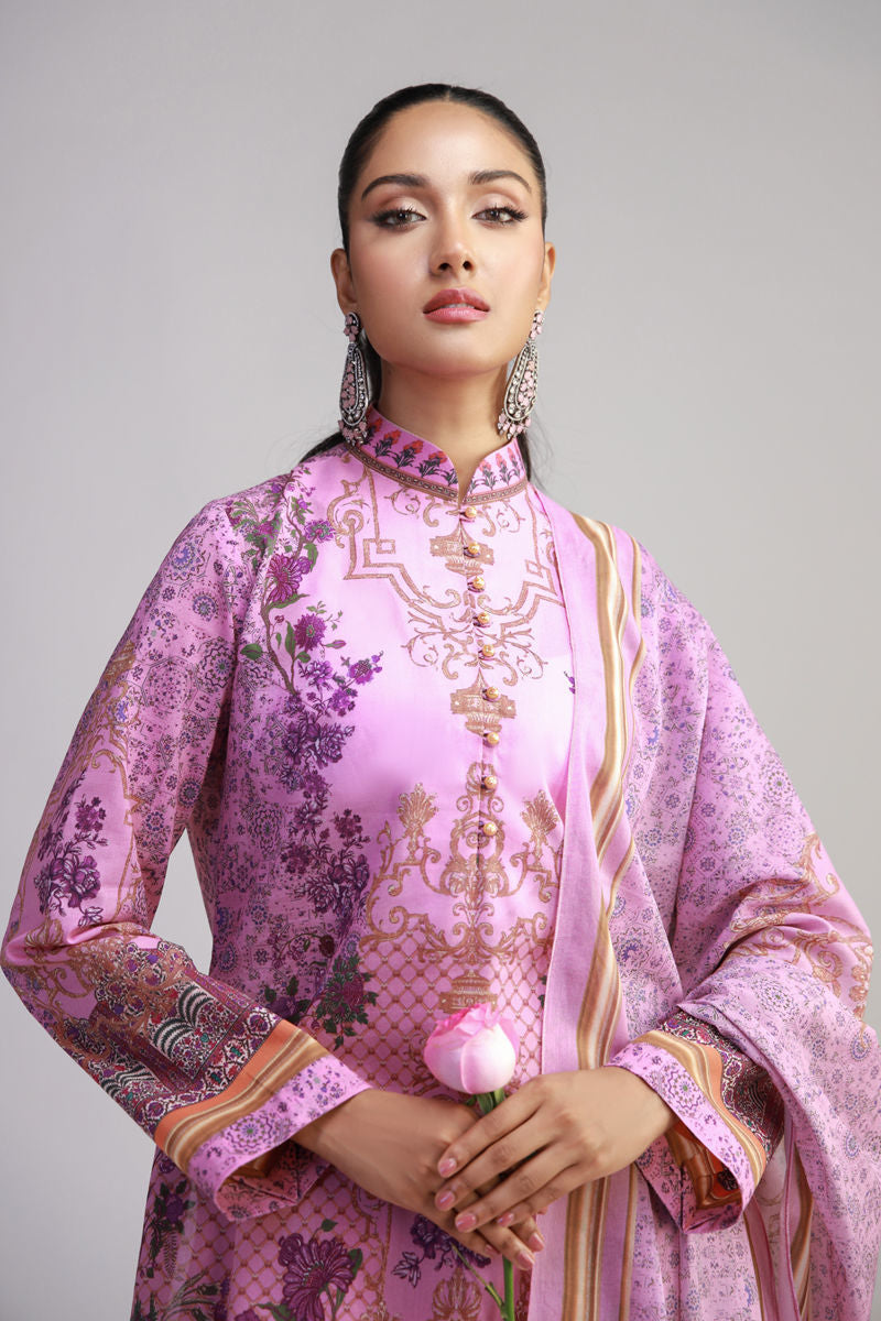 Shamaeel Ansari | Gulrang Lawn | Gulrang-09 -  Shamaeel Ansari Ladies Clothes - Original Designer Dress - House of Maryam