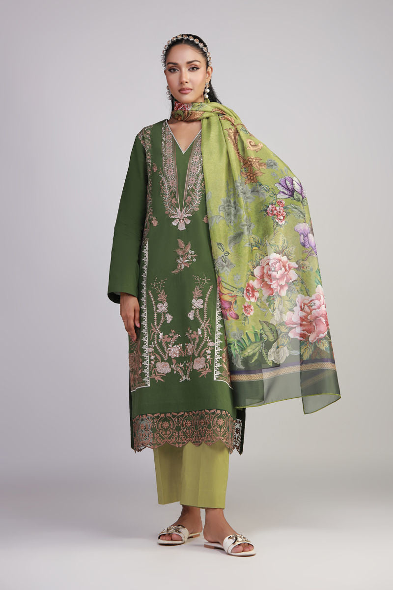 Shamaeel Ansari | Gulrang Lawn | Gulrang-10 -  Shamaeel Ansari Ladies Clothes - Original Designer Dress - House of Maryam