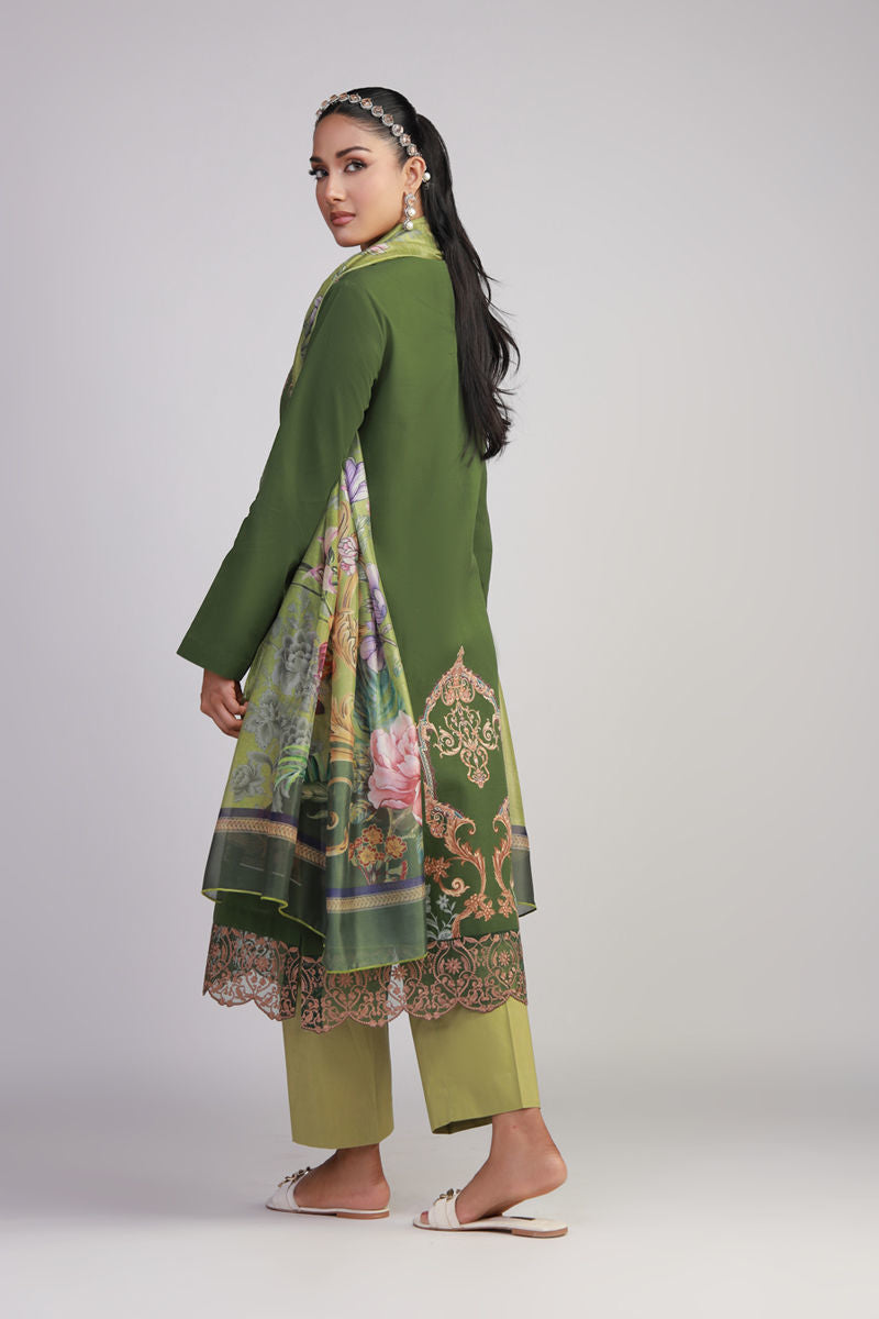 Shamaeel Ansari | Gulrang Lawn | Gulrang-10 -  Shamaeel Ansari Ladies Clothes - Original Designer Dress - House of Maryam