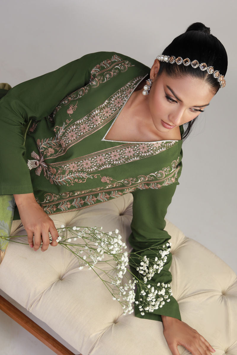 Shamaeel Ansari | Gulrang Lawn | Gulrang-10 -  Shamaeel Ansari Ladies Clothes - Original Designer Dress - House of Maryam