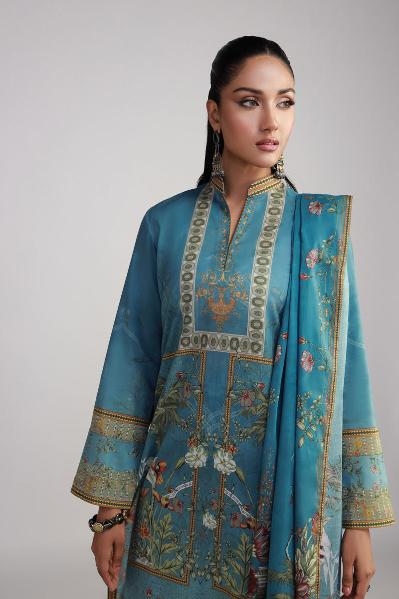 Shamaeel Ansari | Gulrang Lawn | Gulrang-11 -  Shamaeel Ansari Ladies Clothes - Original Designer Dress - House of Maryam