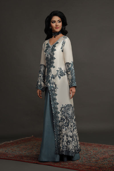 Shamaeel ansari | Flora Belle | FLORA-08 -  Shamaeel Ansari Ladies Clothes - Original Designer Dress - House of Maryam