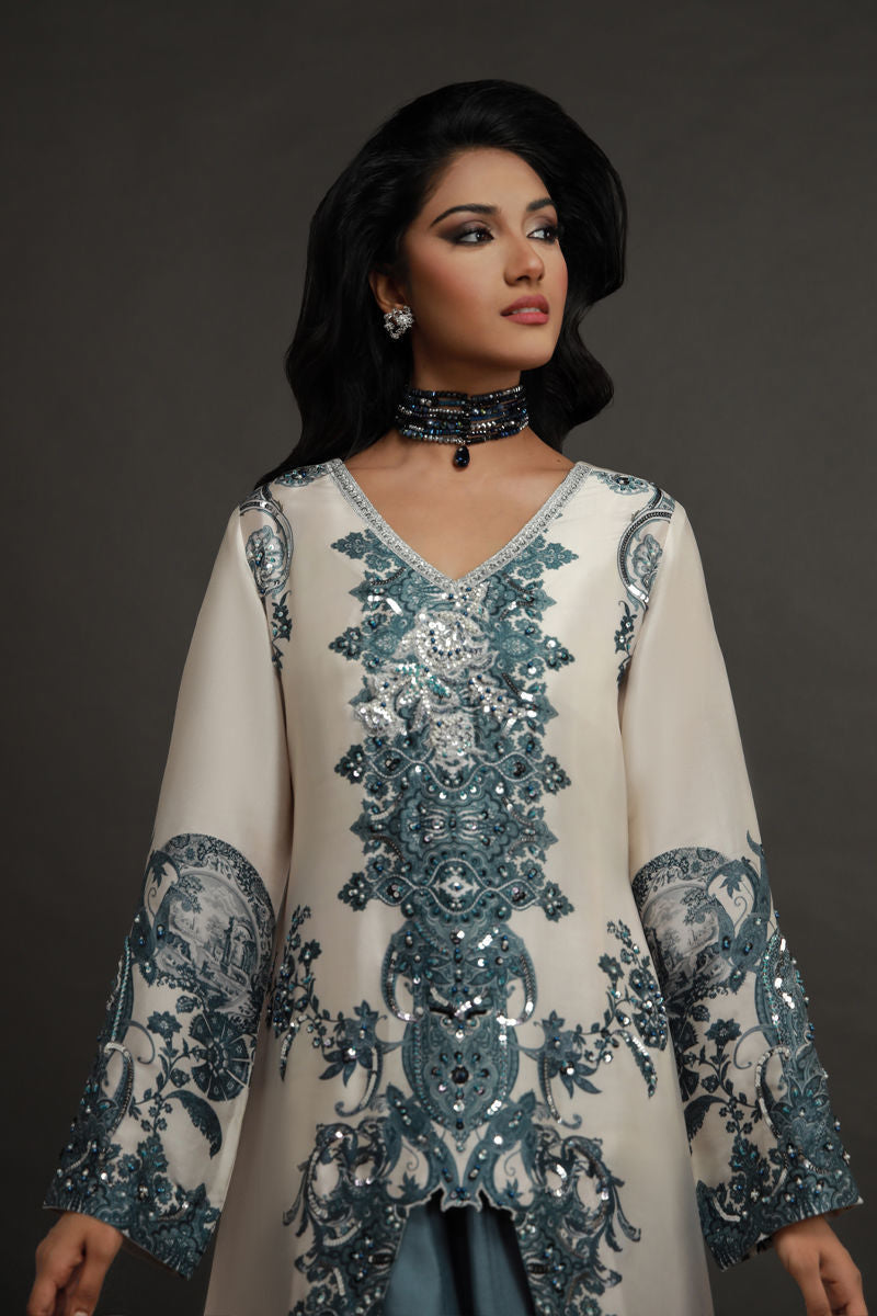 Shamaeel ansari | Flora Belle | FLORA-08 -  Shamaeel Ansari Ladies Clothes - Original Designer Dress - House of Maryam