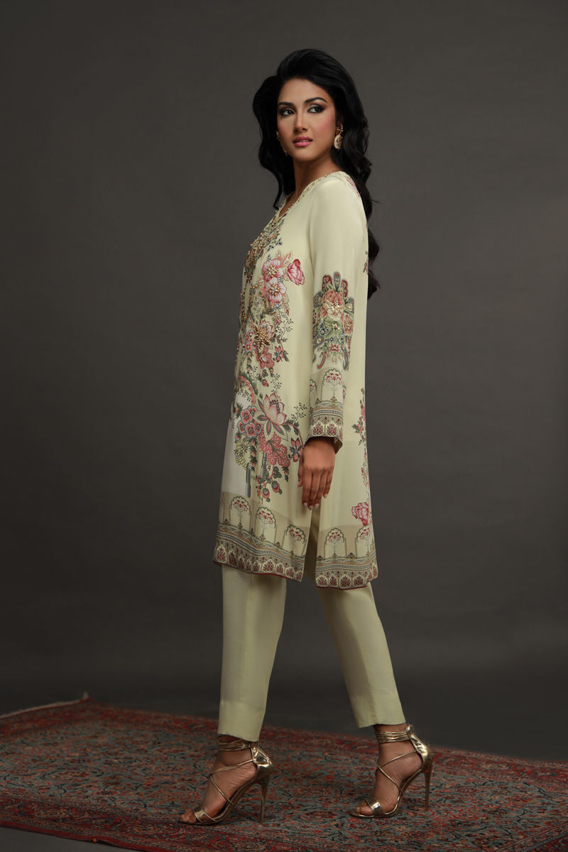 Shamaeel ansari | Flora Belle | Flora-02 -  Shamaeel Ansari Ladies Clothes - Original Designer Dress - House of Maryam