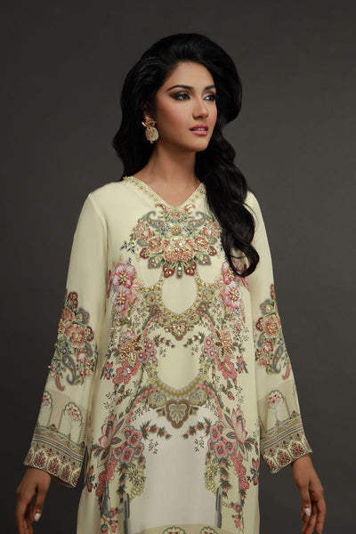 Shamaeel ansari | Flora Belle | Flora-02 -  Shamaeel Ansari Ladies Clothes - Original Designer Dress - House of Maryam