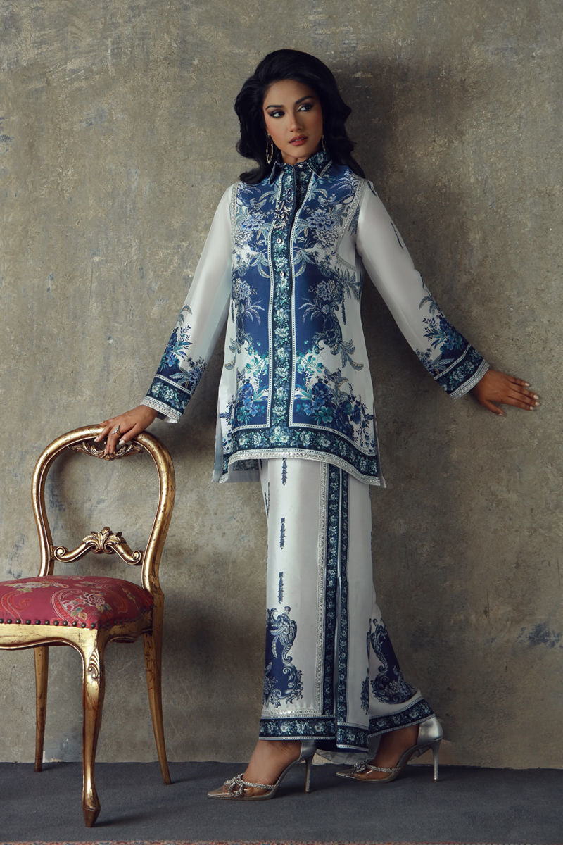 Shamaeel Ansari | Essentials 25 | Flora-01 -  Shamaeel Ansari Ladies Clothes - Original Designer Dress - House of Maryam