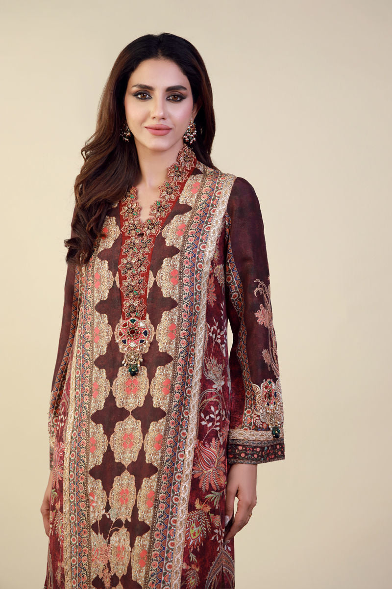 Shamaeel Ansari | Festive Edit | EE-06 -  Shamaeel Ansari Ladies Clothes - Original Designer Dress - House of Maryam