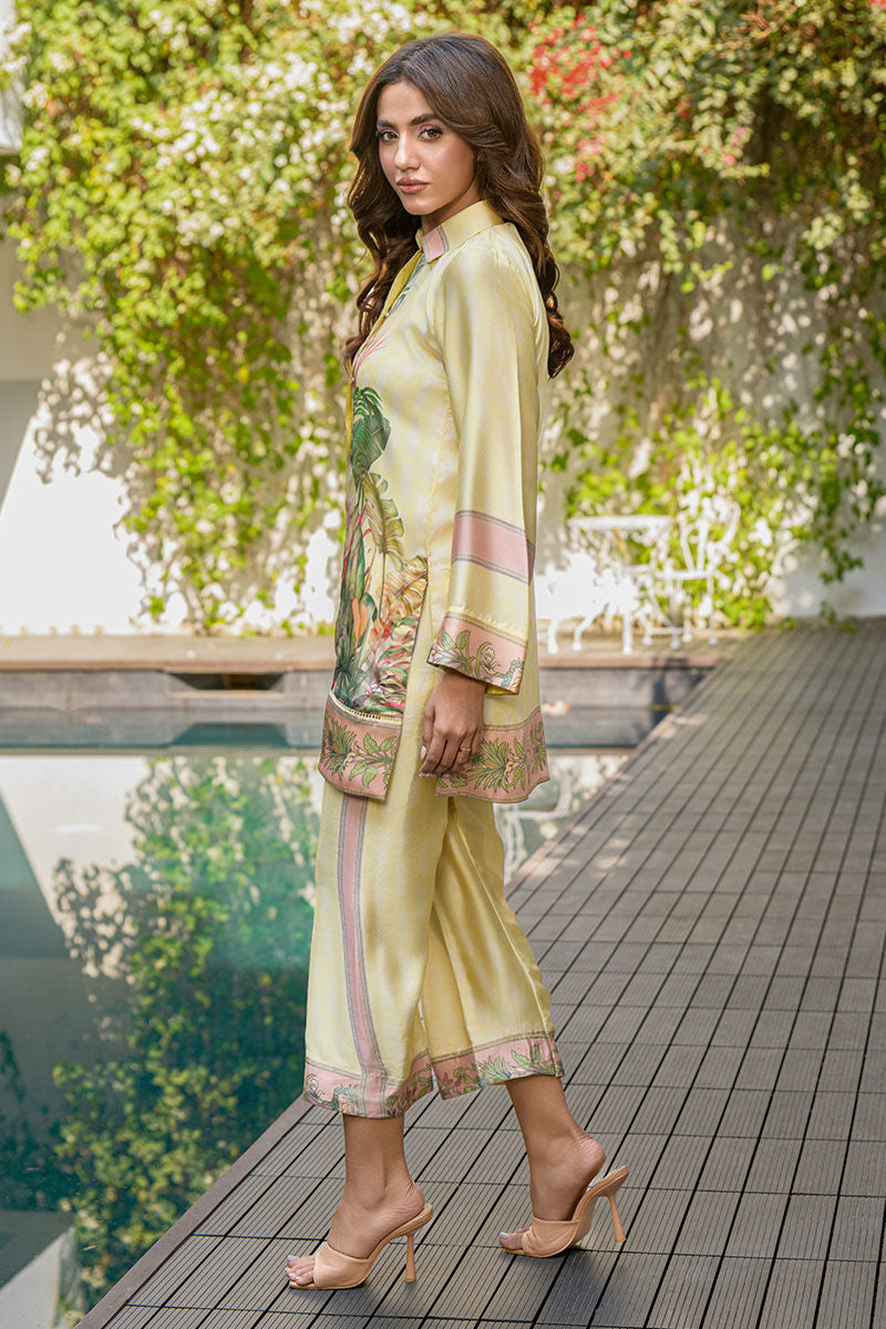 Fatima Khan | Eid Digital Silk Prints | Tropical Bliss -  Fatima Khan Ladies Clothes - Original Designer Dress - House of Maryam