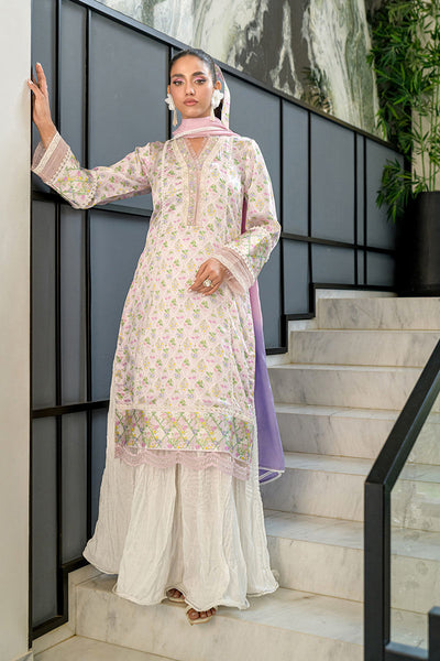 Fatima Khan | Eid Digital Silk Prints | Abloom -  Fatima Khan Ladies Clothes - Original Designer Dress - House of Maryam