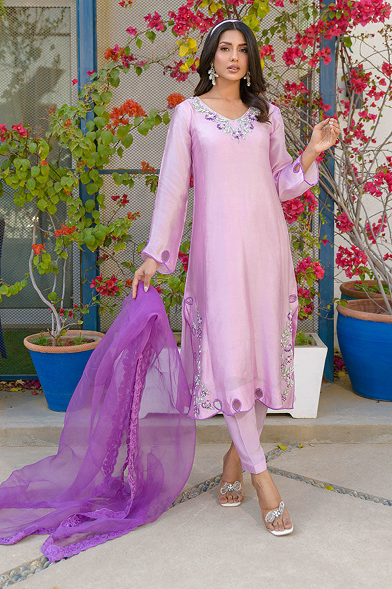 Fatima Khan | La Fleur Eid Edit | Lavenderlicious -  Fatima Khan Ladies Clothes - Original Designer Dress - House of Maryam