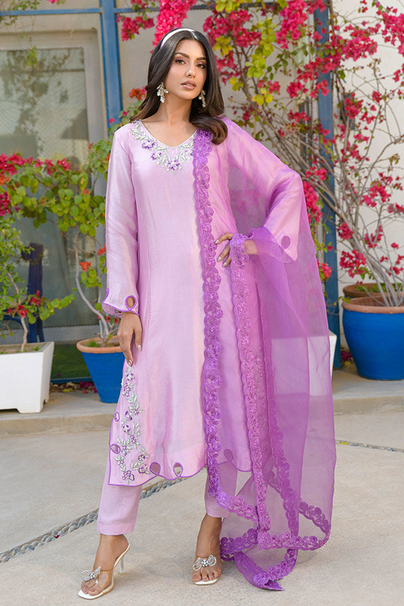 Fatima Khan | La Fleur Eid Edit | Lavenderlicious -  Fatima Khan Ladies Clothes - Original Designer Dress - House of Maryam