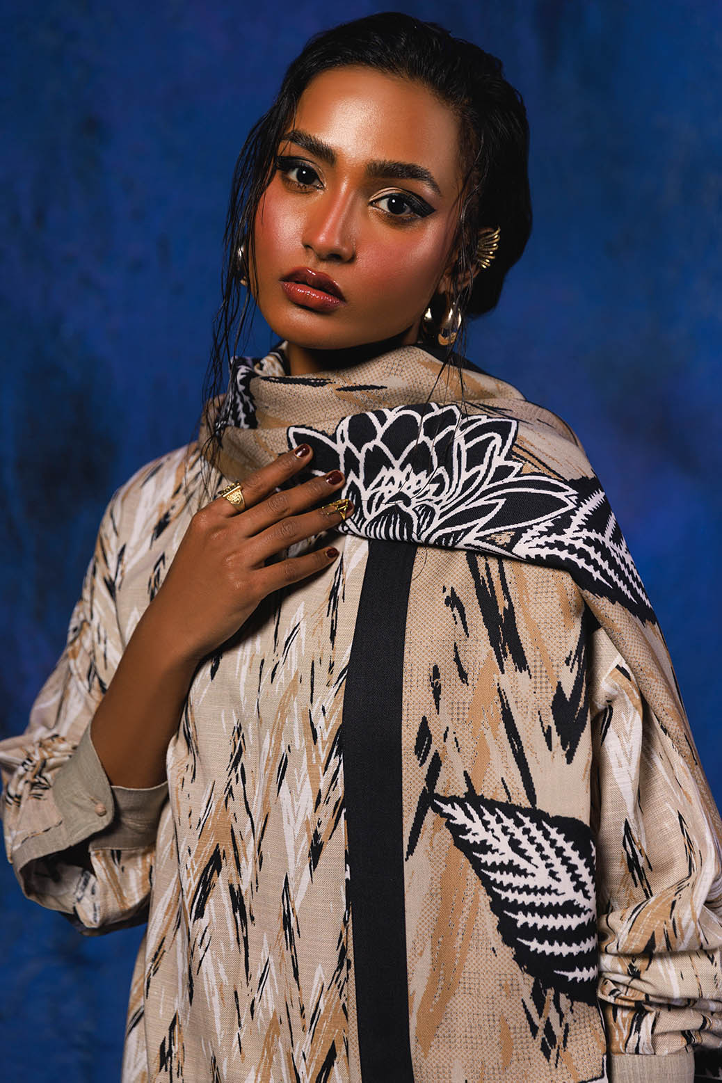 Bonanza Satrangi | Dusk Delight 3 Pc (2W24P3P335) -  Bonanza Satrangi Unstitched - Original Designer Dress - House of Maryam