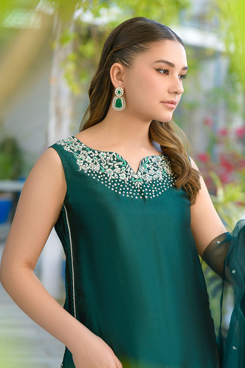 Fatima Khan | La Fleur Eid Edit | Viridity -  Fatima Khan Ladies Clothes - Original Designer Dress - House of Maryam