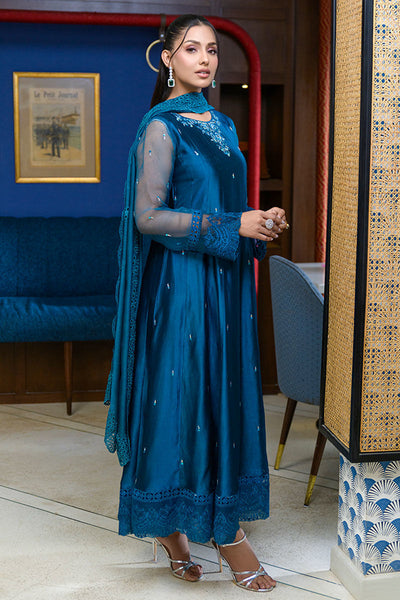 Fatima Khan | La Fleur Eid Edit | Azure Jade -  Fatima Khan Ladies Clothes - Original Designer Dress - House of Maryam