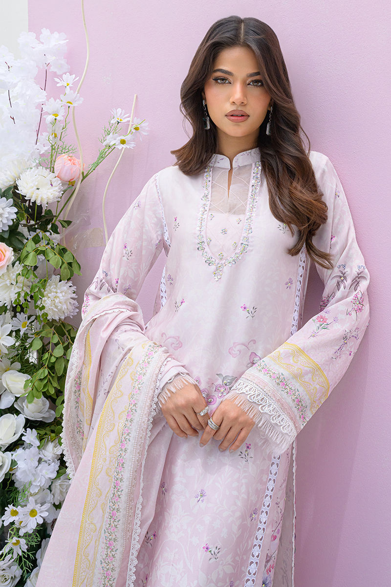 Fatima Khan | Eid Digital Silk Prints | Pastella -  Fatima Khan Ladies Clothes - Original Designer Dress - House of Maryam