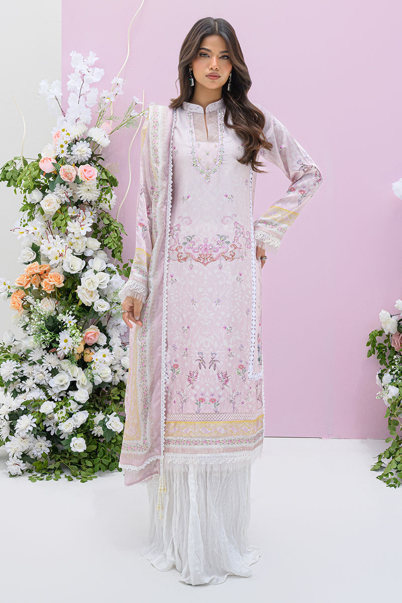 Fatima Khan | Eid Digital Silk Prints | Pastella -  Fatima Khan Ladies Clothes - Original Designer Dress - House of Maryam