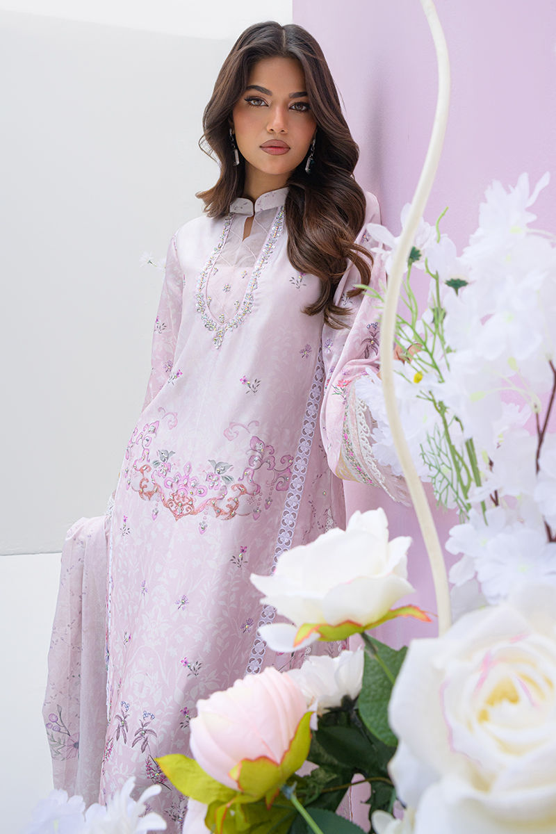 Fatima Khan | Eid Digital Silk Prints | Pastella -  Fatima Khan Ladies Clothes - Original Designer Dress - House of Maryam