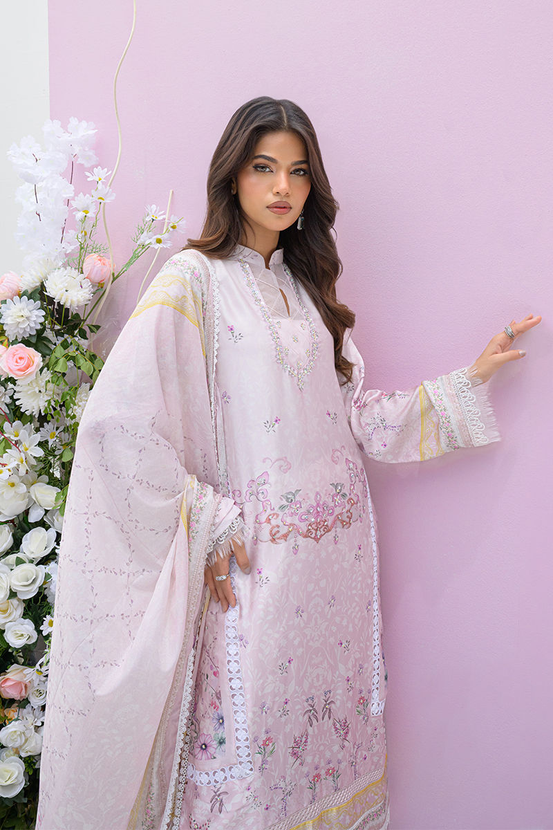 Fatima Khan | Eid Digital Silk Prints | Pastella -  Fatima Khan Ladies Clothes - Original Designer Dress - House of Maryam