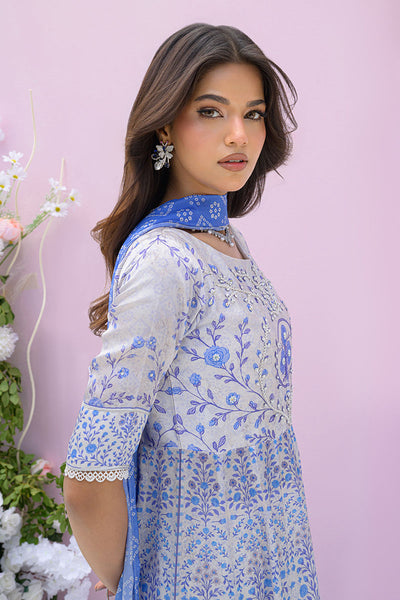 Fatima Khan | Prints and Petals | Azure Blue