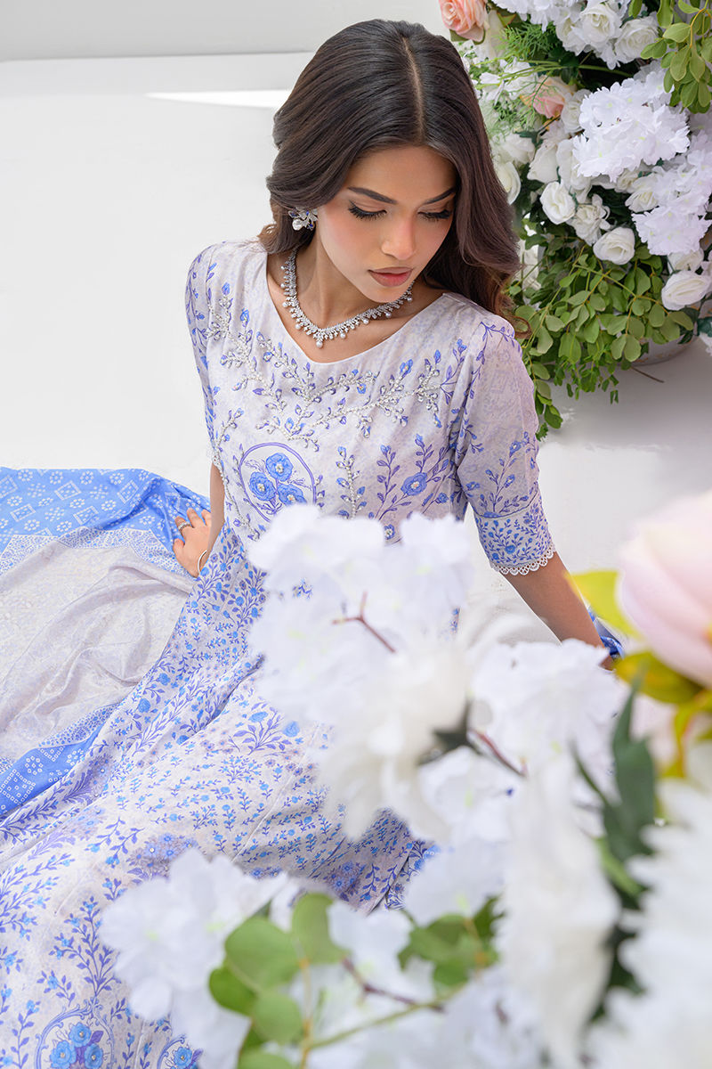 Fatima Khan | Prints and Petals | Azure Blue, image 7