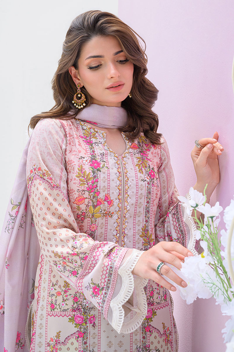 Fatima Khan | Eid Digital Silk Prints |   Floralia -  Fatima Khan Ladies Clothes - Original Designer Dress - House of Maryam