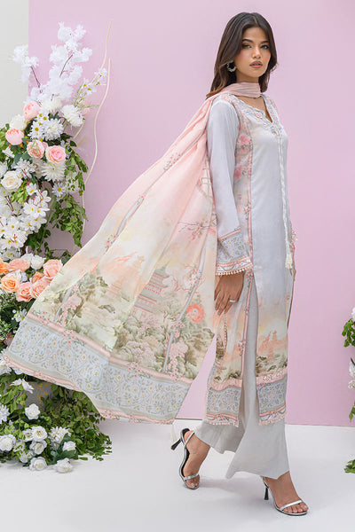 Fatima Khan | Eid Digital Silk Prints | Oriental Haze -  Fatima Khan Ladies Clothes - Original Designer Dress - House of Maryam