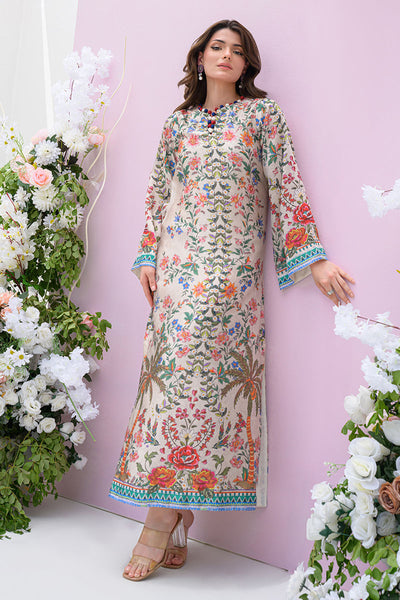 Fatima Khan | Eid Digital Silk Prints | Wildflower -  Fatima Khan Ladies Clothes - Original Designer Dress - House of Maryam