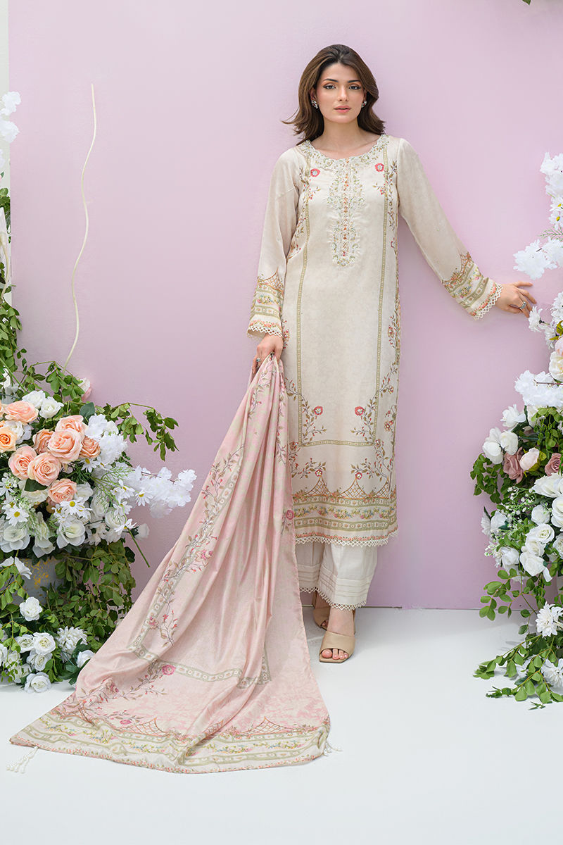 Fatima Khan | Eid Digital Silk Prints | Elysium -  Fatima Khan Ladies Clothes - Original Designer Dress - House of Maryam