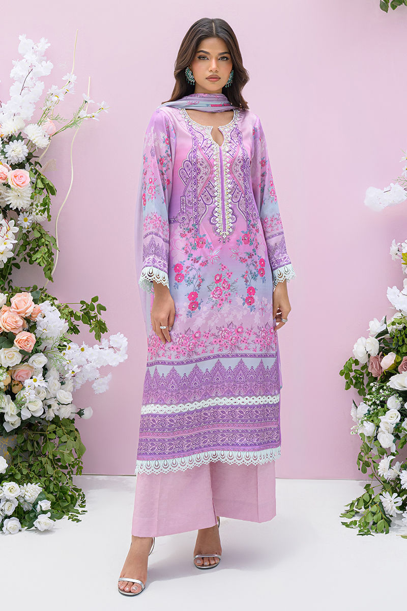 Fatima Khan | Eid Digital Silk Prints |   Gardenia