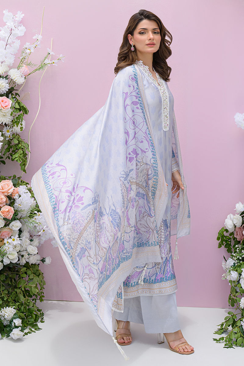 Fatima Khan | Eid Digital Silk Prints |  Dawn -  Fatima Khan Ladies Clothes - Original Designer Dress - House of Maryam