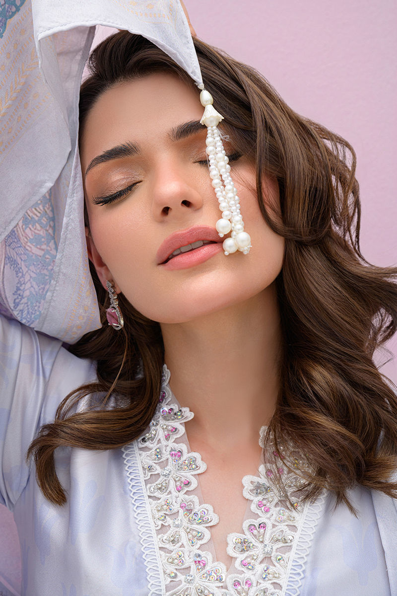 Fatima Khan | Eid Digital Silk Prints |  Dawn -  Fatima Khan Ladies Clothes - Original Designer Dress - House of Maryam