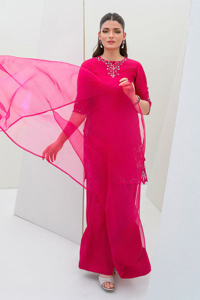 Fatima Khan | Serene Eid Luxe Pret | Pinktastic -  Fatima Khan Ladies Clothes - Original Designer Dress - House of Maryam