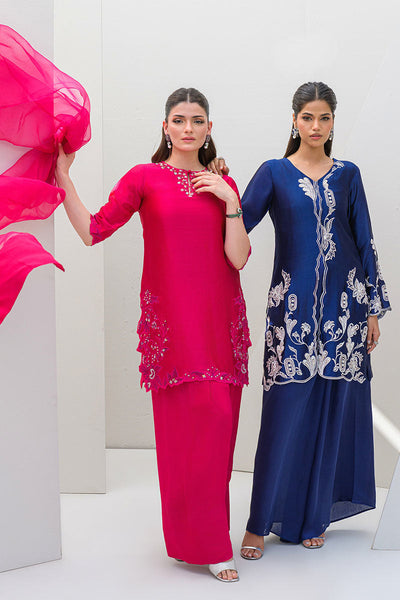 Fatima Khan | Serene Eid Luxe Pret | Pinktastic -  Fatima Khan Ladies Clothes - Original Designer Dress - House of Maryam