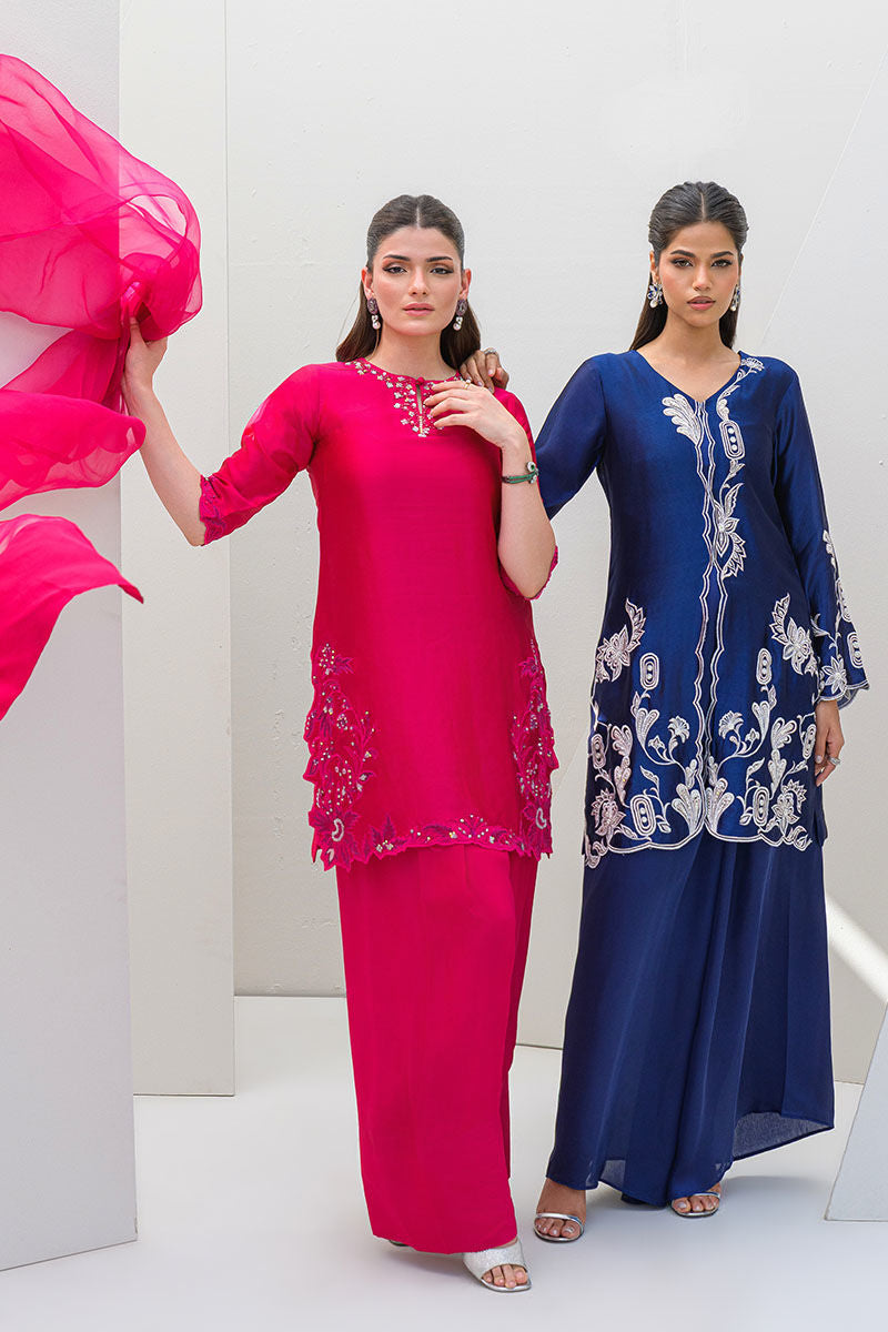 Fatima Khan | Serene Eid Luxe Pret | Pinktastic -  Fatima Khan Ladies Clothes - Original Designer Dress - House of Maryam
