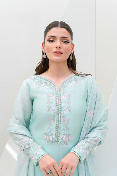 Fatima Khan | Serene Eid Luxe Pret | Minty Magic -  Fatima Khan Ladies Clothes - Original Designer Dress - House of Maryam