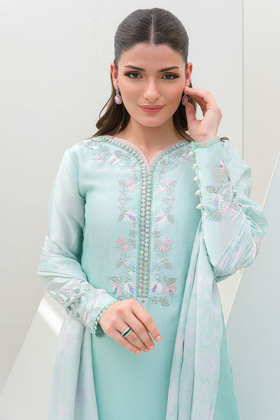 Fatima Khan | Serene Eid Luxe Pret | Minty Magic -  Fatima Khan Ladies Clothes - Original Designer Dress - House of Maryam