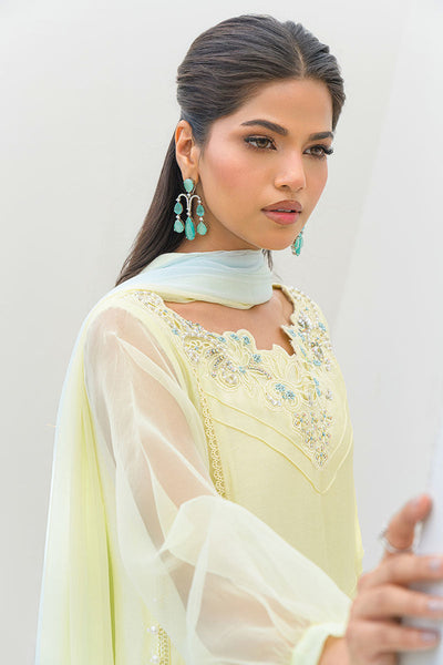 Fatima Khan | Serene Eid Luxe Pret | Lemon Love -  Fatima Khan Ladies Clothes - Original Designer Dress - House of Maryam