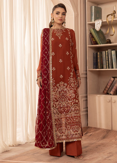 Sahane | Elyssa Festive Chiffon | CT-19007 Dune - ELYSSA -  Sahane Ladies Clothes - Original Designer Dress - House of Maryam