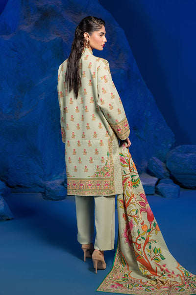 Bonanza Satrangi | Florena 3 Pc (1W24P3P294) -  Bonanza Satrangi Unstitched - Original Designer Dress - House of Maryam