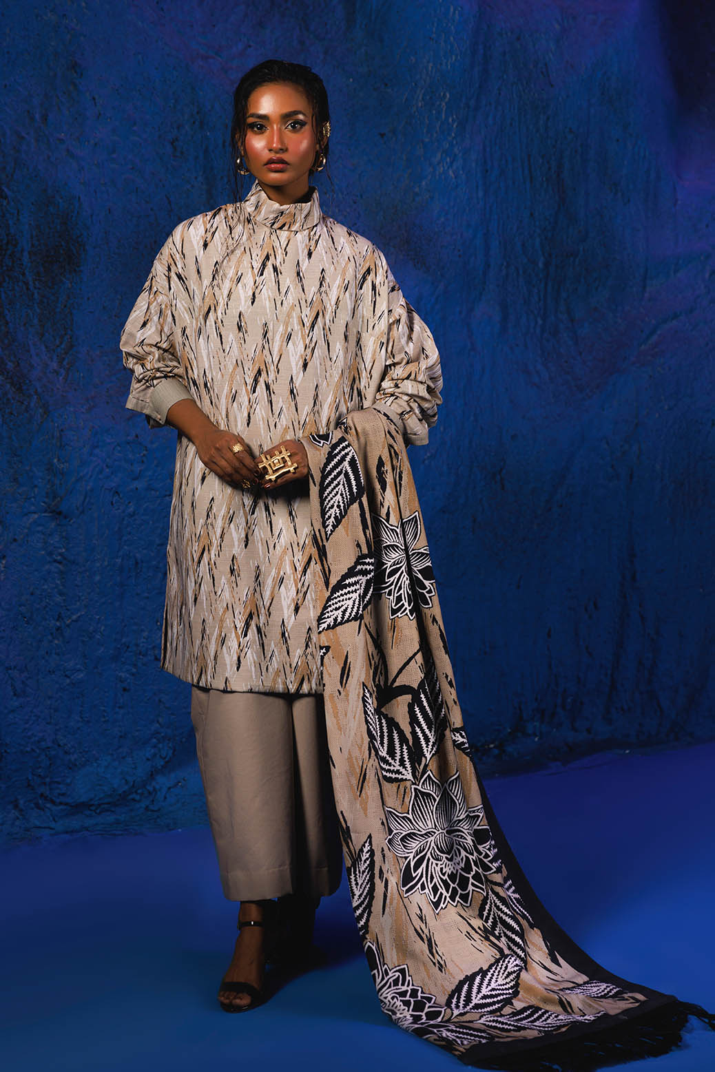Bonanza Satrangi | Dusk Delight 3 Pc (2W24P3P335) -  Bonanza Satrangi Unstitched - Original Designer Dress - House of Maryam