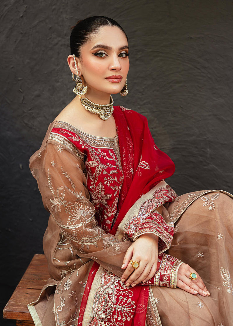 Daud Abbas | Formals Collection | Nihal -  Daud Abbas Formal - Original Designer Dress - House of Maryam