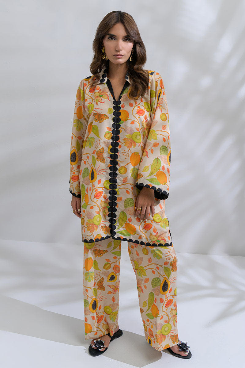 Fatima Khan | FK Prints | Breezy Papaya