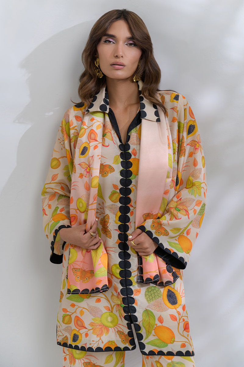 Fatima Khan | FK Prints | Breezy Papaya-3